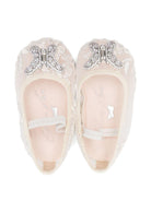 Ballerine per neonata Aruna Seth bianche con decorazione farfalla SON01 IVORY ARUNA SETH 