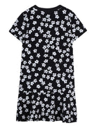 Abito per bambina The Marc Jacobs Kids nero con stampa a fiori W60861 09B THE MARC JACOBS KIDS 