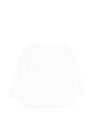 Felpa per neonati Bonpoint bianca con ricamo ciliegie S06XSWK00002 102 BONPOINT 