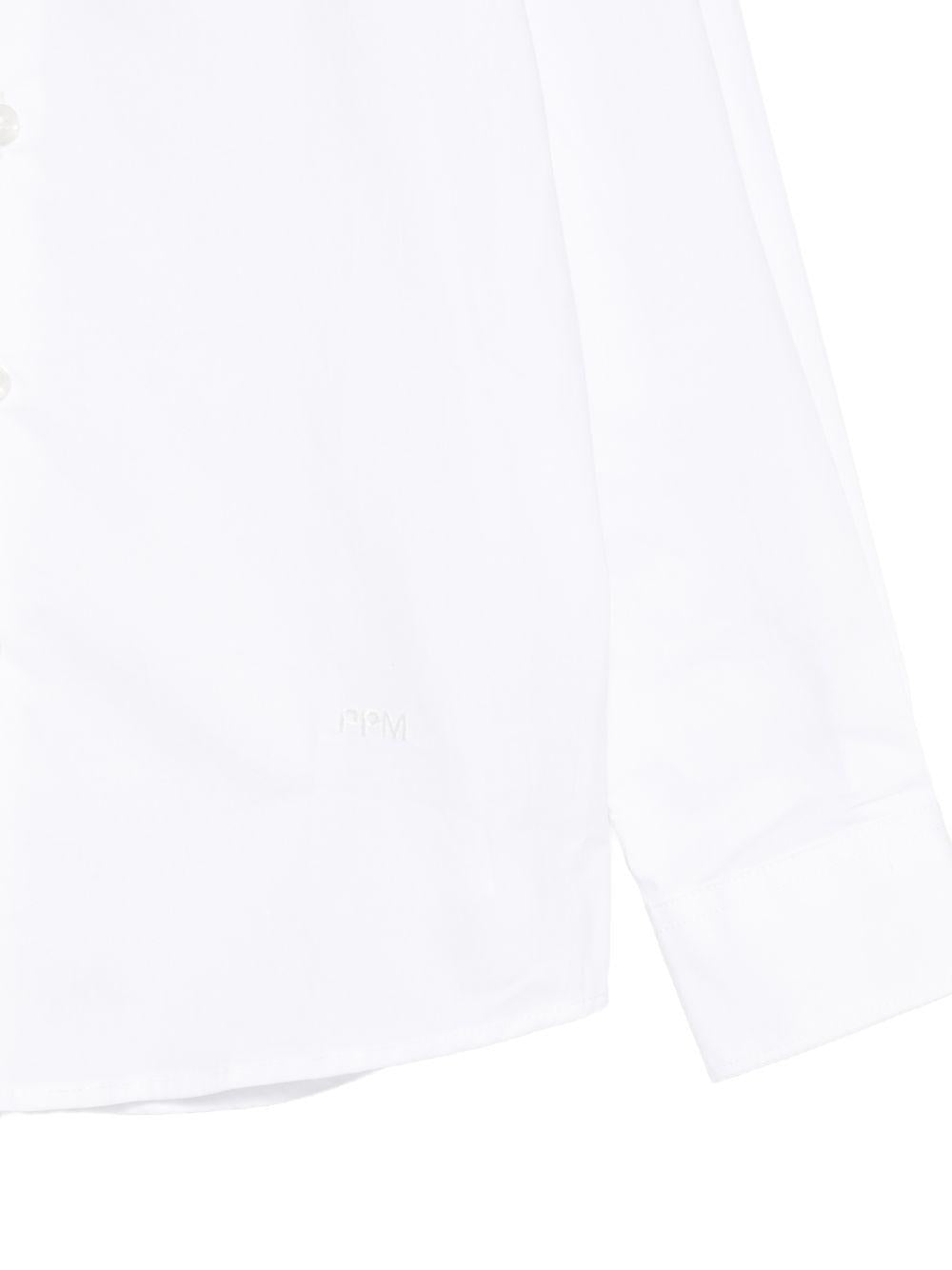 Camicia per bambino Paolo Pecora Kids bianca a maniche lunghe PP4225 BIANCO PAOLO PECORA KIDS 