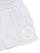Shorts per bambino Stella McCartney Kids grigio con logo TY6D89 Z0499 807 STELLA McCARTNEY KIDS 
