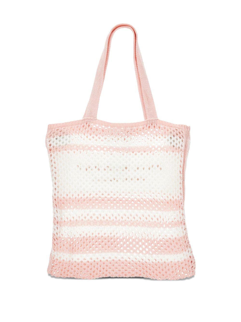 Borsa tote per bambina Philosophy di Lorenzo Serafini rosa con logo sul davanti I9G002 7030 0193 PHILOSOPHY 