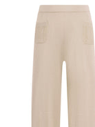 Pantaloni per bambina Emporio Armani Kids beige con due tasche posteriori EG000781 AF22791 U0007 EMPORIO ARMANI KIDS 