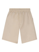 Shorts per bambino The Marc Jacobs  Kids beige con logo sul davanti W60803 215 THE MARC JACOBS KIDS 