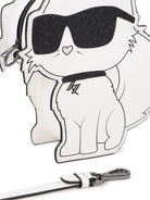 Borsa per bambina Karl Lagerfeld Kids bianca a forma di Choupette Z31210 10P KARL LAGERFELD KIDS 