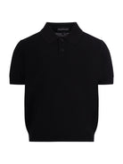 T-shirt per bambino Emporio Armani Kids blu con colletto stile polo EB001222 AF23412 UB118 EMPORIO ARMANI KIDS 