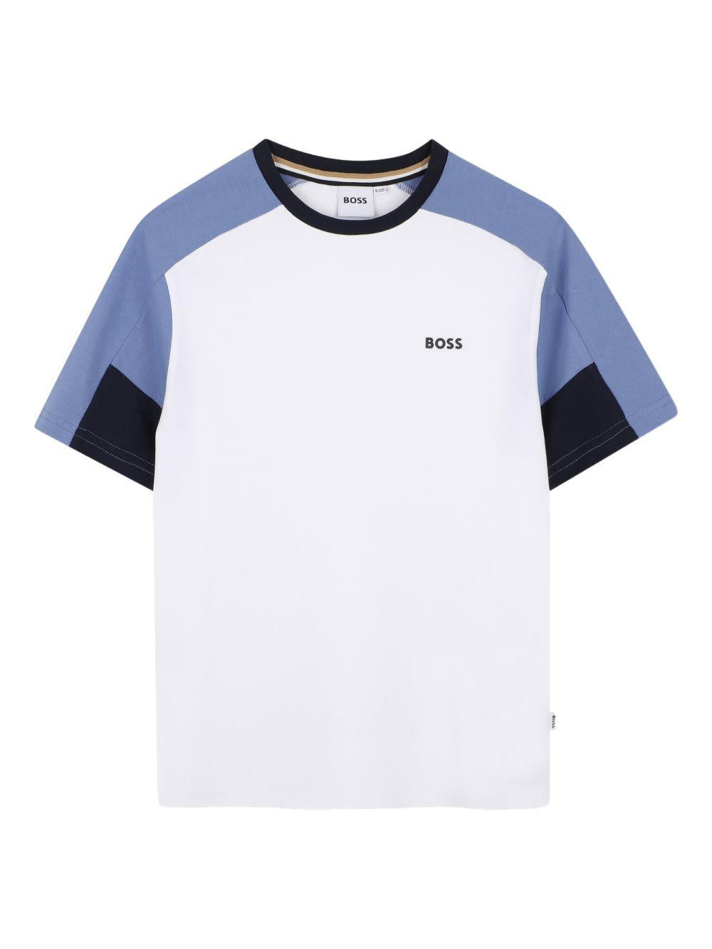 Set 2 pezzi Boss Kids multicolore con dettaglio logo J53006 849 BOSS KIDS 