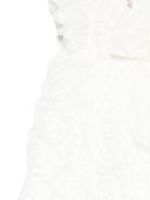 Abito per neonata La Stupenderia bianco con dettagli floreali 2CCAB66 X04 LA STUPENDERIA 