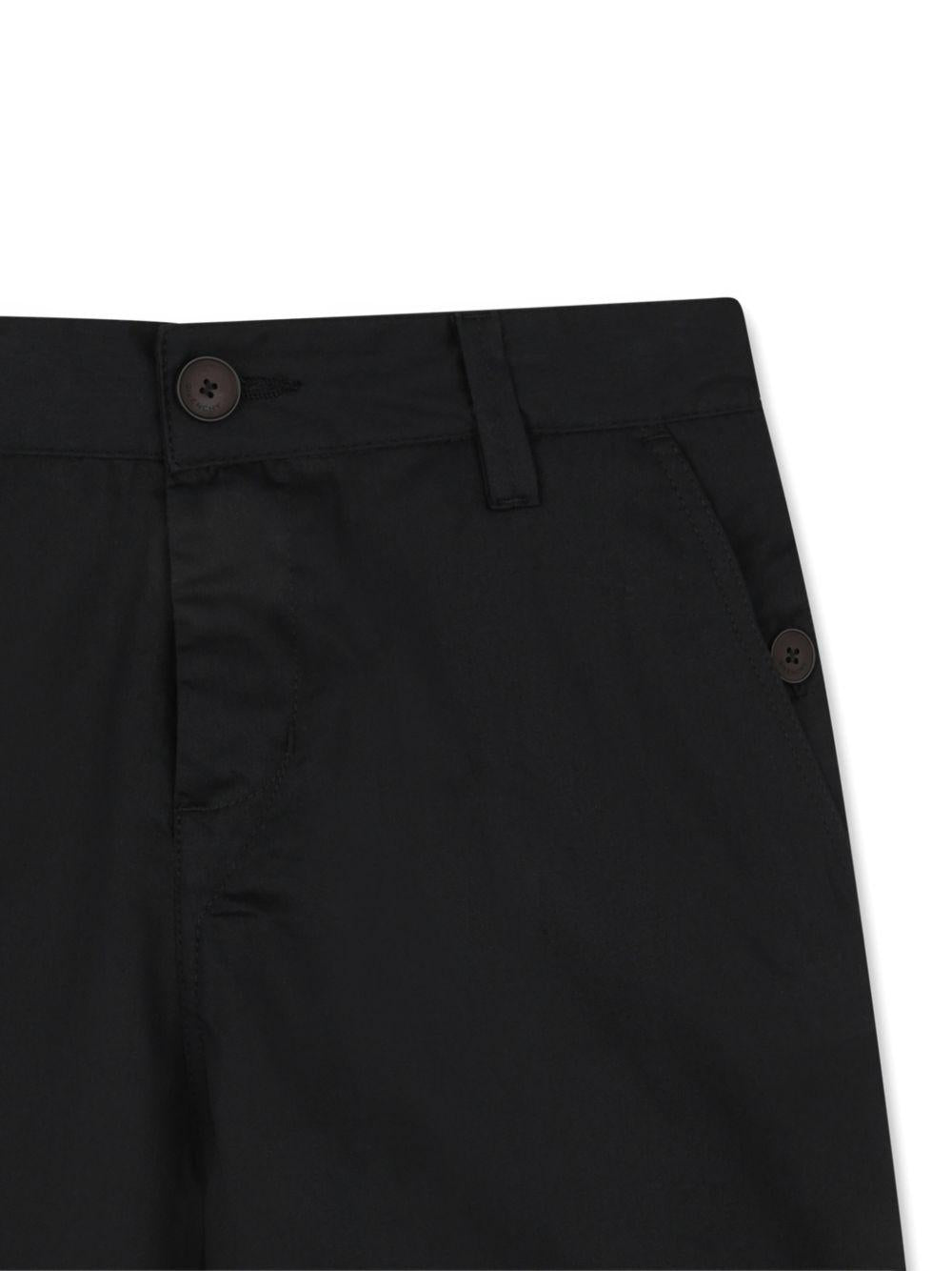 Shorts per bambino Givenchy Kids nero con dettaglio bottoni H31105 09B GIVENCHY KIDS 
