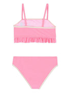 Bikini per bambina Billieblush rosa con stampa grafica U22157 499 BILLIEBLUSH 