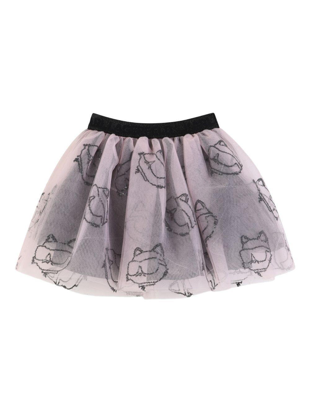 Set 2 pezzi per neonata Karl Lagerfeld Kids multicolore con stampa ikon choupette Z31055 N54 KARL LAGERFELD KIDS 