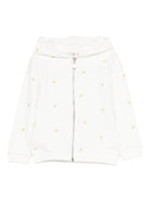 Felpa per bambina Bonpoint bianca con stampa floreale all-over S06GSWK00002 603 BONPOINT 