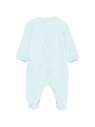 Tutina per neonato Moschino Kids azzurro con stampa orsetto MUT04PLCA19 40304 MOSCHINO KIDS 