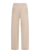 Pantaloni per bambina Emporio Armani Kids beige con due tasche posteriori EG000781 AF22791 U0007 EMPORIO ARMANI KIDS 