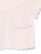 Top per bambina Stella McCartney Kids rosa con orlo a smerlo TY5B01 Z0138 51R STELLA McCARTNEY KIDS 