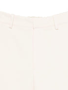 Pantaloni per donna Alysi bianchi con tasche posteriori a filetto 165105 A5016 GESSO ALYSI 