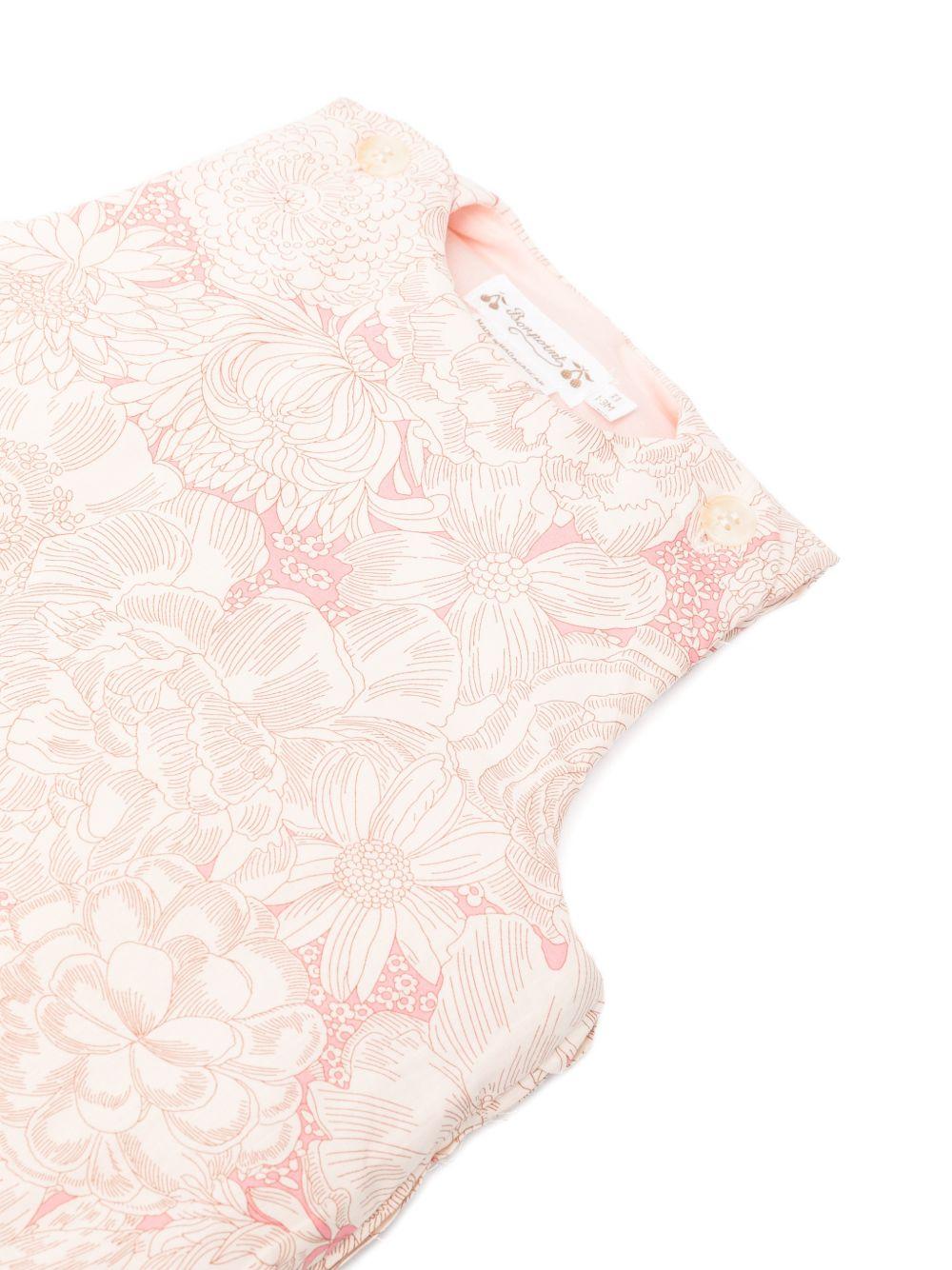 Sacco nanna per neonata Bonpoint rosa con stampa floreale all-over S06NACW00003 522 BONPOINT 