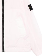 Giacca per bambina Stone Island Junior rosa con cappuccio L1S164100003S0A23 V0080 STONE ISLAND JUNIOR 