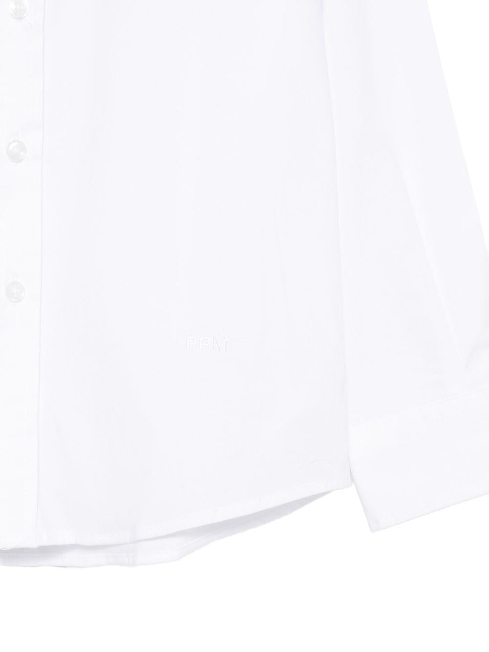 Camicia per bambino Paolo Pecora Kids bianco con bottoni PP4237 BIANCO PAOLO PECORA KIDS 