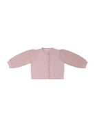 Cardigan per neonata Emporio Armani Kids rosa con trama lavorata a maglia EG000780 AF22791 U4013 EMPORIO ARMANI KIDS 