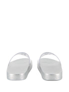 Sandali per bambina DKNY Kids argentate con punta aperta D62634 016 DKNY 