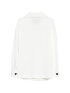 Giacca per bambino Paolo Pecora Kids bianca con tasche PP4209 GESSO PAOLO PECORA KIDS 