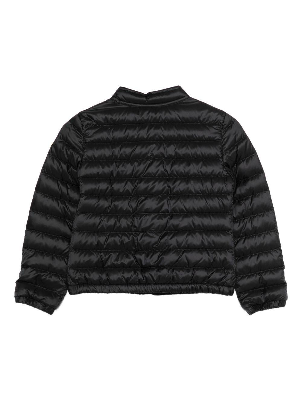 Piumino Lans per bambina Moncler Enfant nero con fodera in longue saison L19541A00032597YF 999 MONCLER ENFANT 