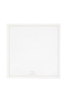 Coperta per neonati Dolce & Gabbana Kids bianco con orlo con rifinitura LNJAH3 G7PUP W0111 DOLCE & GABBANA KIDS 