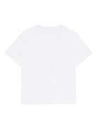 T-shirt per bambino Kenzo kids bianca con logo K61699 117 KENZO KIDS 