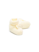 Scarpe primi passi per neonati Paz Rodriguez giallo lavorato a maglia 018-22507 05 PaZ RODRIGUEZ 