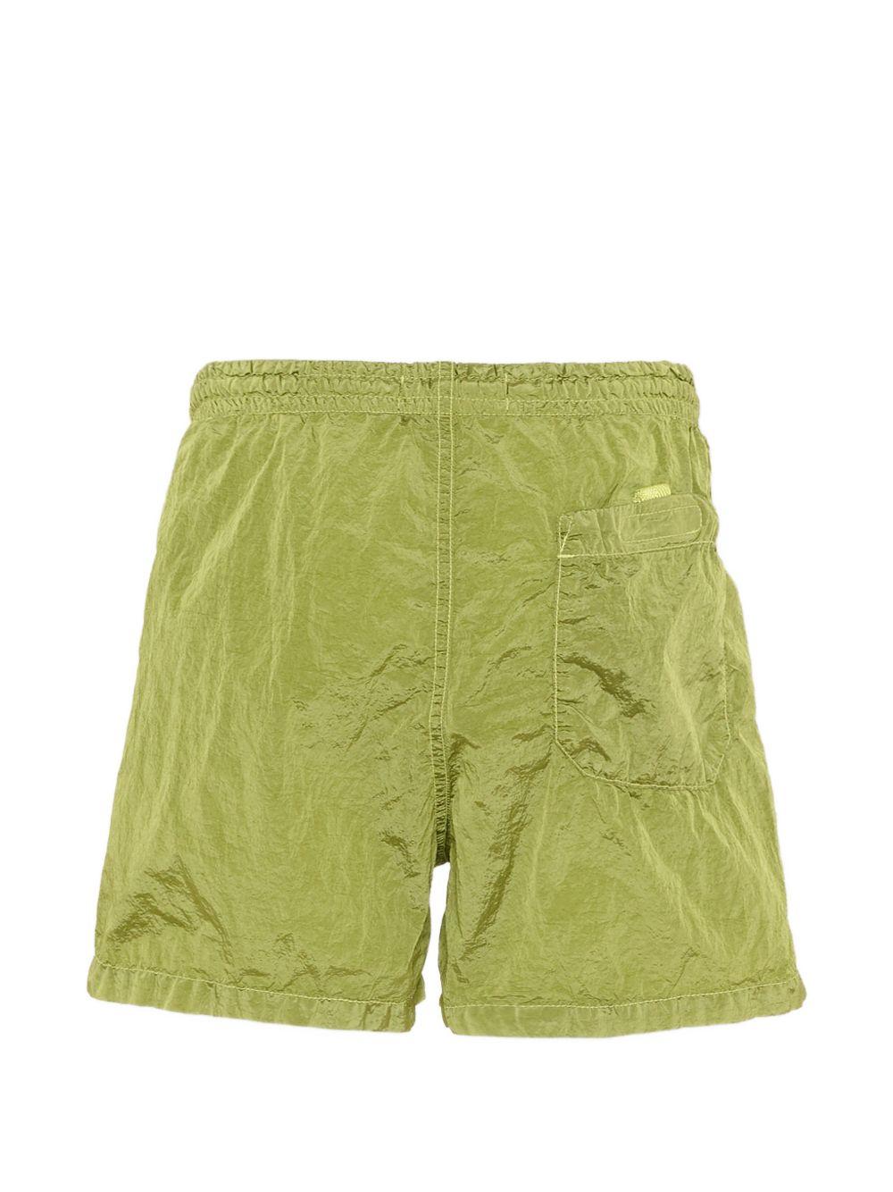 Costume da bagno per bambino Stone Island Junior verde con logo L1S16B100002S0043 V005F STONE ISLAND JUNIOR 