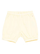 Shorts per neonata Bonpoint giallo con elastico in vita S06XBEW00001 033 BONPOINT 