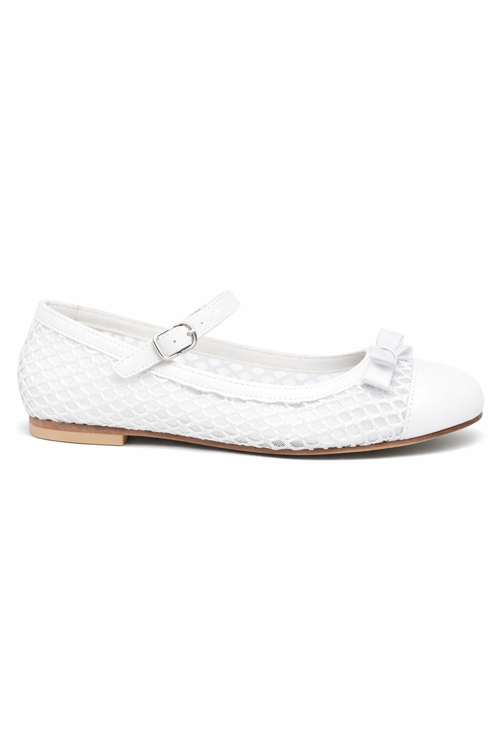 Ballerine per bambina Andrea Montelpare bianche con strato a rete 80822 BIANCO AndrEA MONTELPARE 