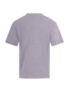 T-shirt per bambina Stella McCartney Kids grigia con logo goffrato sul davanti TV8P41 Z0434 809 STELLA McCARTNEY KIDS 