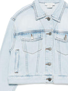 Giacca per bambina Stella McCartney Kids in denim con applicazione TY2A67 Z0746 600 STELLA McCARTNEY KIDS 