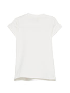 Abito per neonata Moschino Kids bianco con stampa orsetto MAV0C9LCA52 10063 MOSCHINO KIDS 