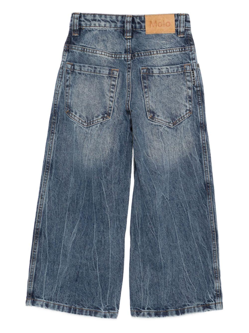 Jeans Askio per bambino Molo denim con design cinque tasche 6S26I112 5662 MOLO 