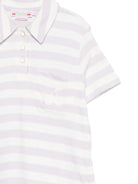 Abito per bambina Bonpoint bianco con tasca sul petto C06GDRK00001 257A BONPOINT 