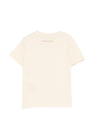 T-shirt per neonato Trussardi Junior beige con logo sul davanti TIP26048TS BEIGE N.E. TRUSSARDI JUNIOR 