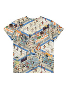 T-shirt Ralphie per bambino Molo multicolore con stampa all-over 1S26A210 9593 MOLO 
