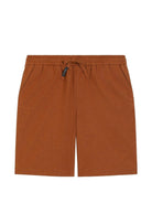 Shorts per bambino Dolce & Gabbana Kids marroni con vita elasticizzata L43Q58 LT372 A0405 DOLCE & GABBANA KIDS 