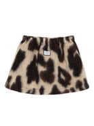 Gonna per bambina Douuod Kids animalier con design a trapezio DX7A11 E0233 113MA DOUUOD 