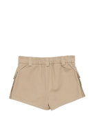 Shorts per bambina Pinko Kids beige con tasche KFBE0150CE023 0025 PINKO KIDS 