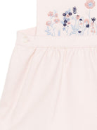 Abito per neonata Tartine Et Chocolat rosa con ricamo a fiori CB30011 31 TArtine & Chocolat 