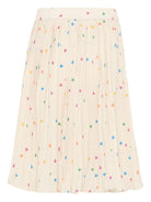 Gonna per bambina Molo avorio con stampa cuoricini all-over 2S26D108 9537 MOLO 