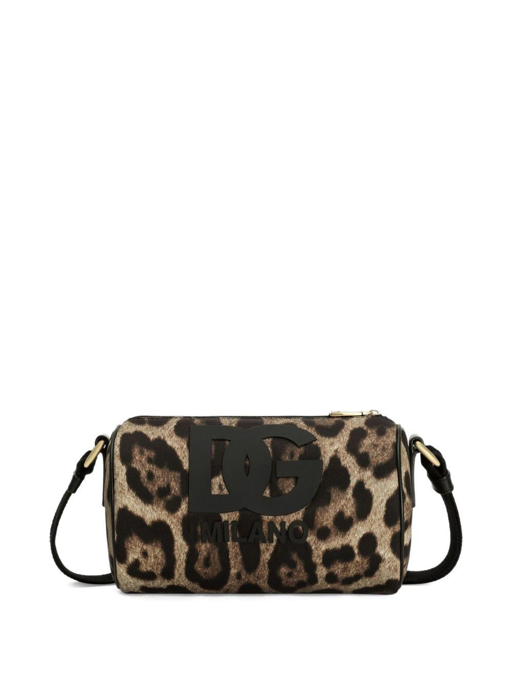 Borsa per bambina Dolce & Gabbana Kids animalier con stampa logo EB0254 AJ555 HY13M DOLCE & GABBANA KIDS 