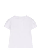 T-shirt per neonata Givenchy Kids bianca con stampa grafica H31182 10P GIVENCHY KIDS 
