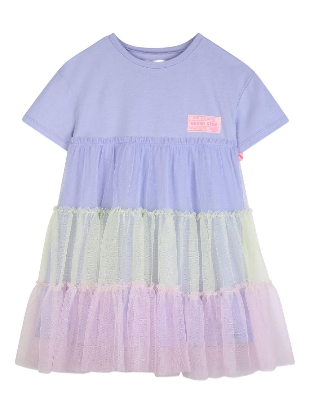 Abito per bambina Billieblush multicolore girocollo U21823 81S BILLIEBLUSH 