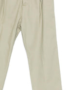 Pantaloni per bambino Paolo Pecora Kids verde con pieghe e bottoni PP4239 MATCH PAOLO PECORA KIDS 