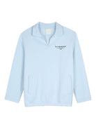 T-shirt per bambino Givenchy Kids azzurra con colletto polo H31096 77L GIVENCHY KIDS 